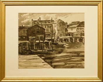 Ethel Swantees: New England Harbor