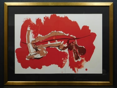 Paul Rebeyrolle: Abstract Female Nude