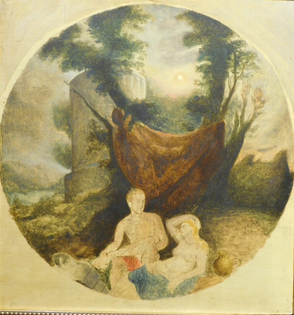 Classical Scene with Nude Figures - 2