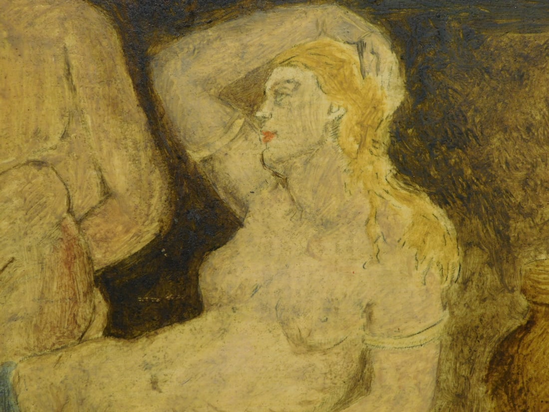 Classical Scene with Nude Figures - 6