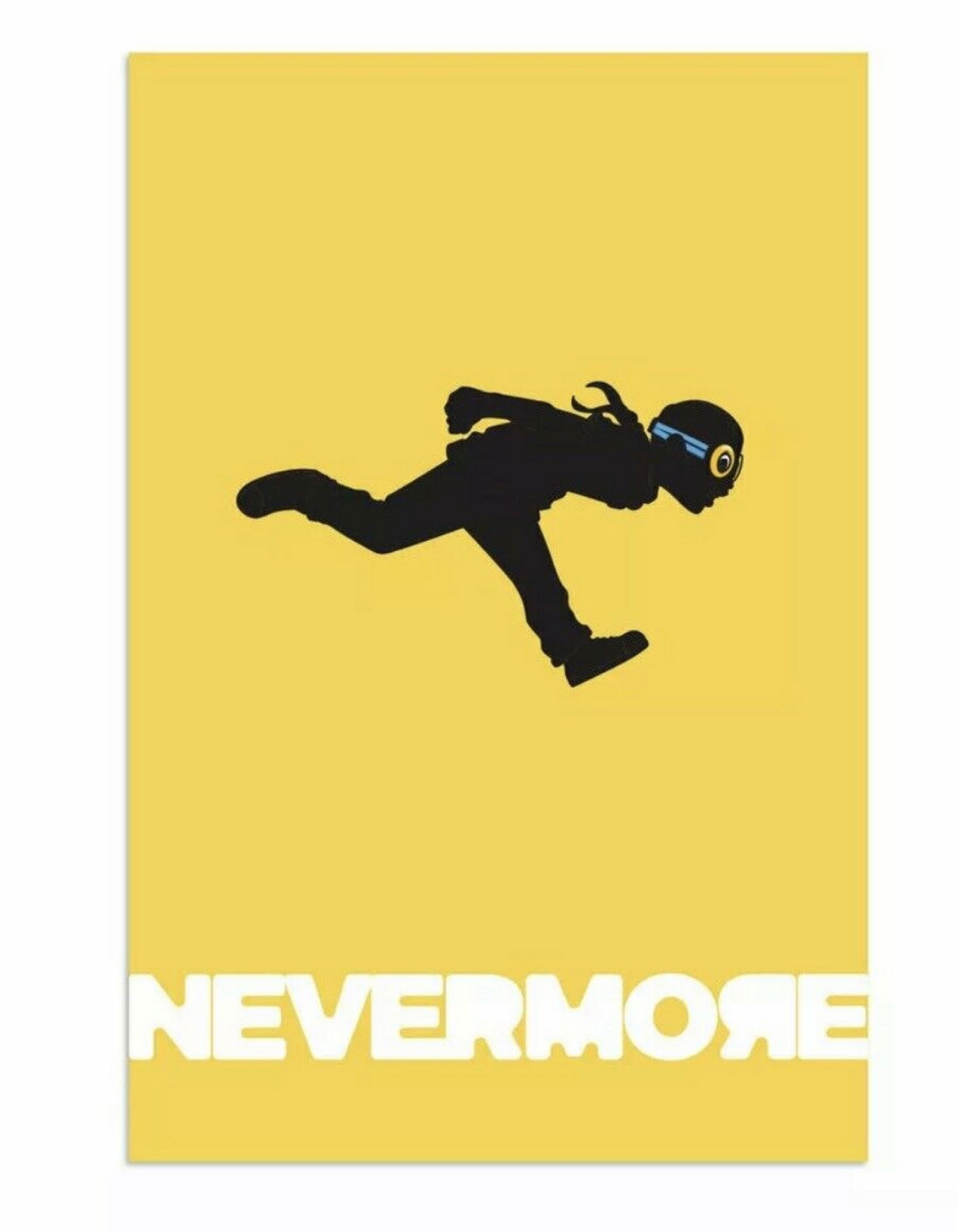 Hebru Brantley: Nevermore Park Poster: Hebru Brantley (American, b. 1981): Nevermore Park. Offset Printed on Lightweight Matte Paper. Open edition print, unsigned and unnumbered. New in tube. Hebru Brantley is known for Symbolic
