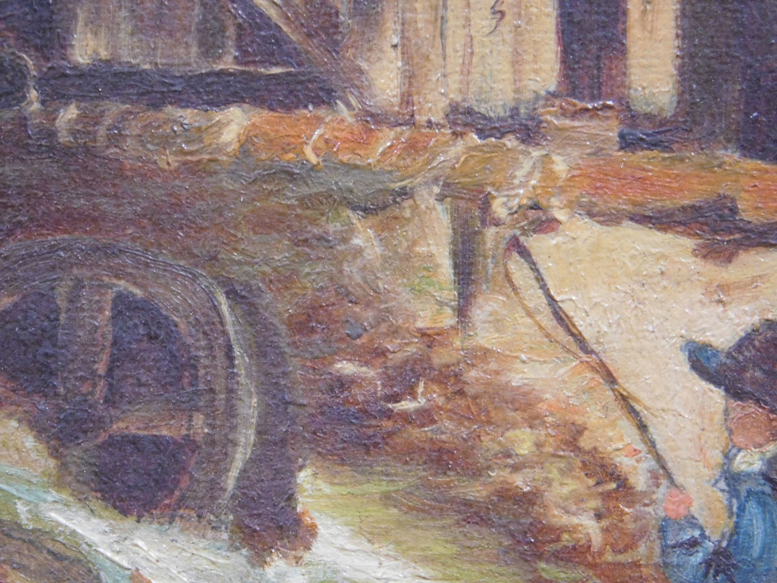 Fishing by a Mill - 5