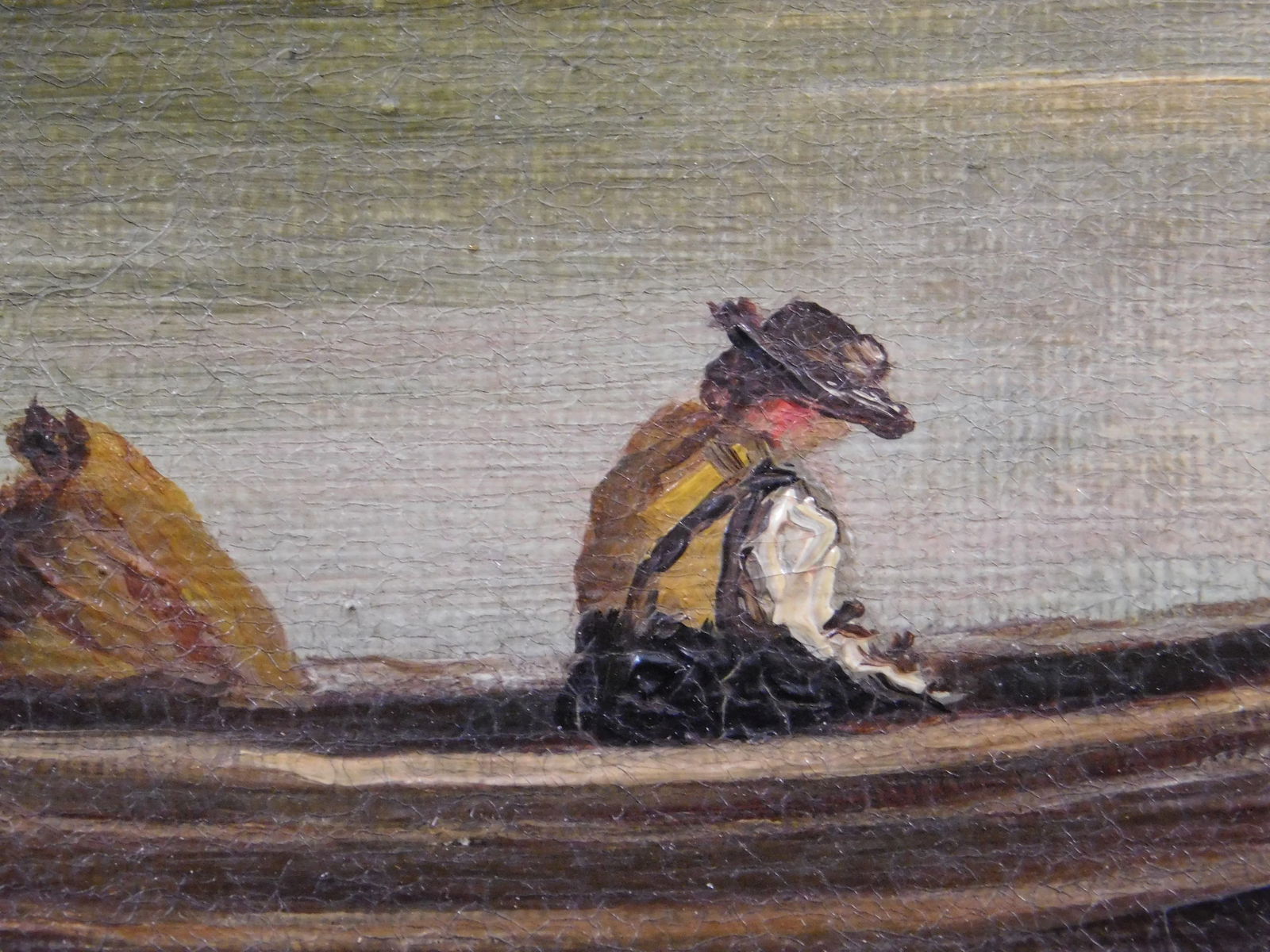 Fisherman Setting a Weir - 2