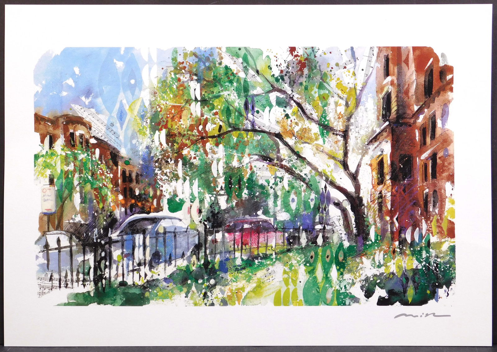 Misha Lenn : Commonwealth in Bloom: Misha Lenn (Russian, b. 1962): Commonwealth in Bloom. Serigraph on paper, signed in plate, unframed. This print is accompanied by a COA. Misha "Michael" Lenn, born in St. Petersburg, Russia in