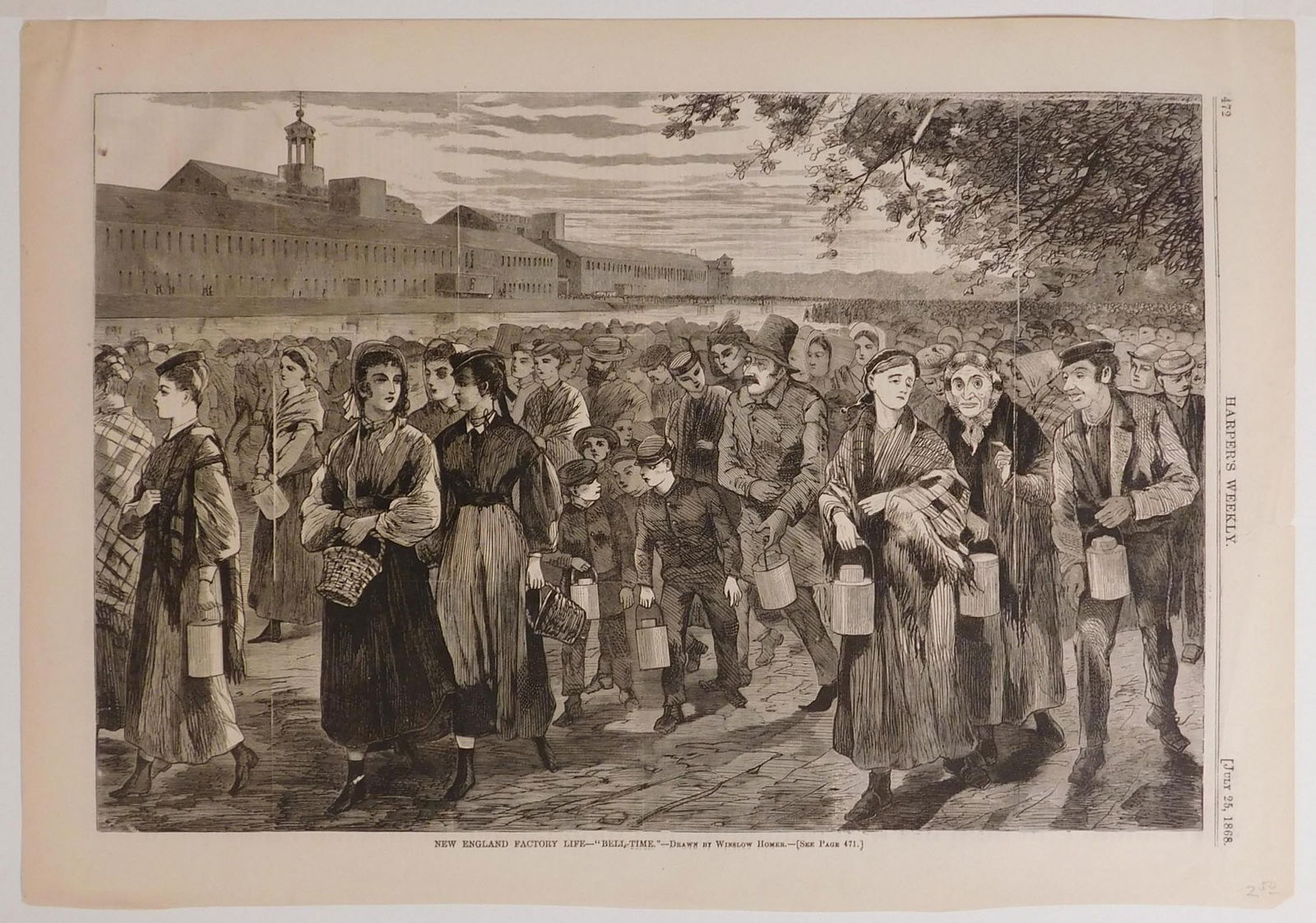 After Winslow Homer: New England Factory Life "Bell-Time" (1 of 13)