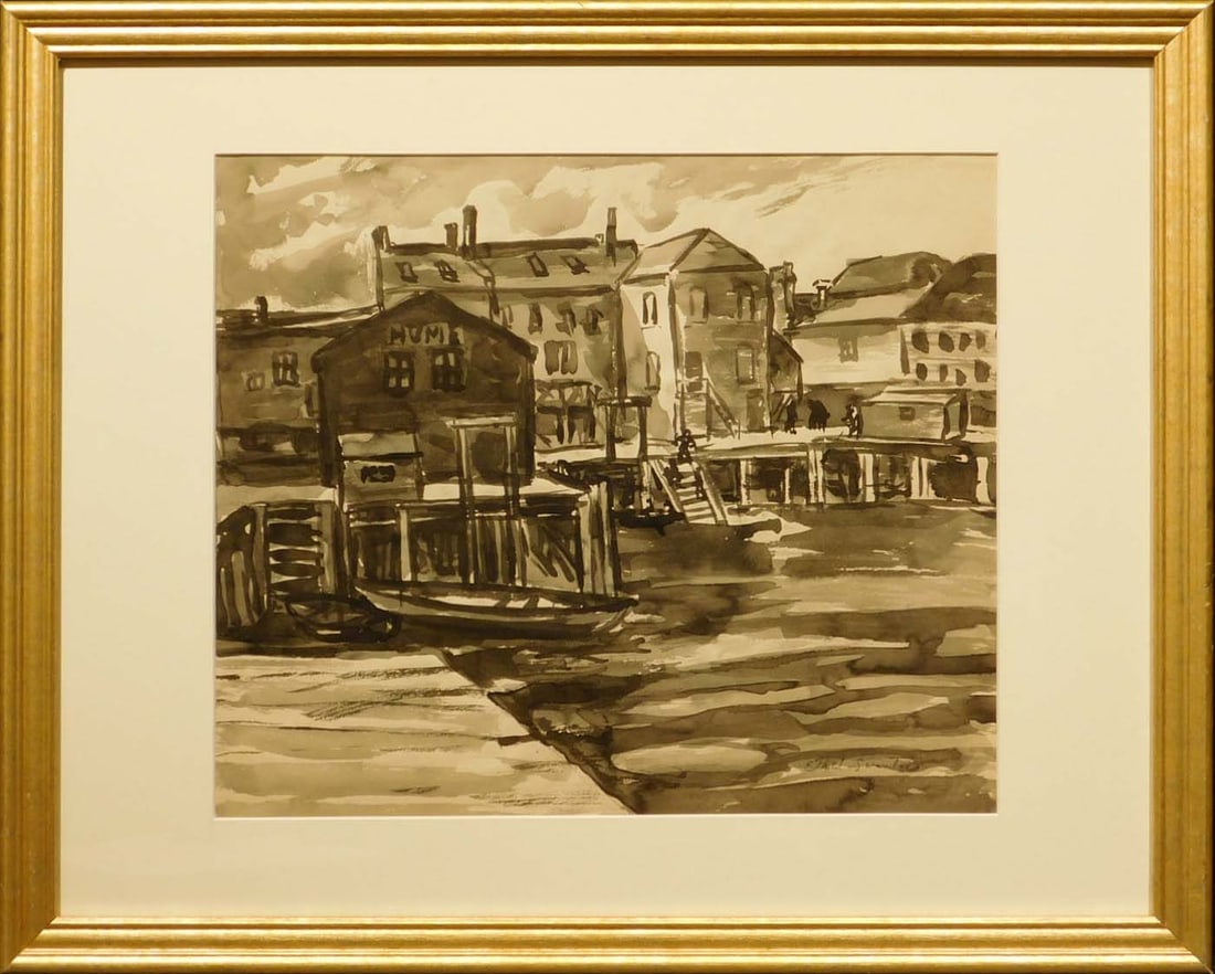Ethel Swantees: New England Harbor (1 of 8)
