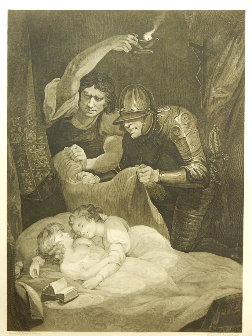 Francis Legat after James Northcote: King Richard the Third, Act IV Scene III (1 of 5)