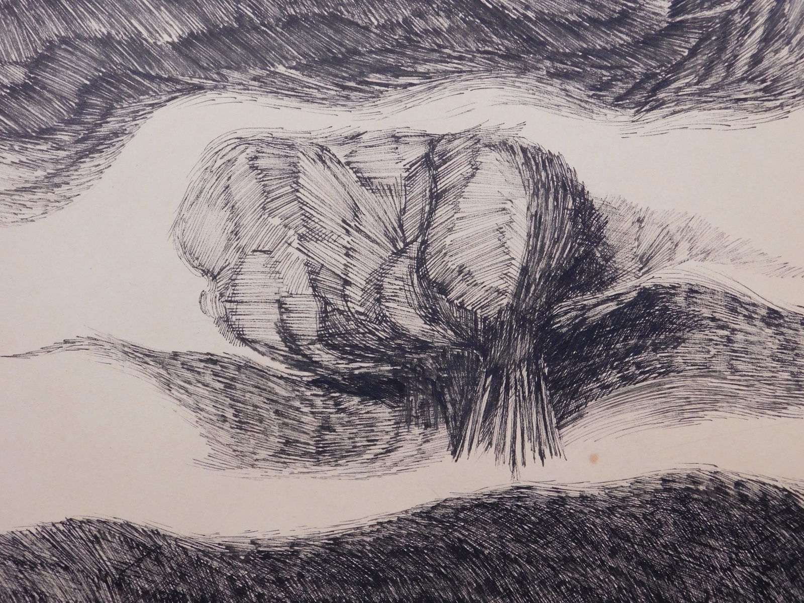 John Thompson: Three Figures with Trees - 4