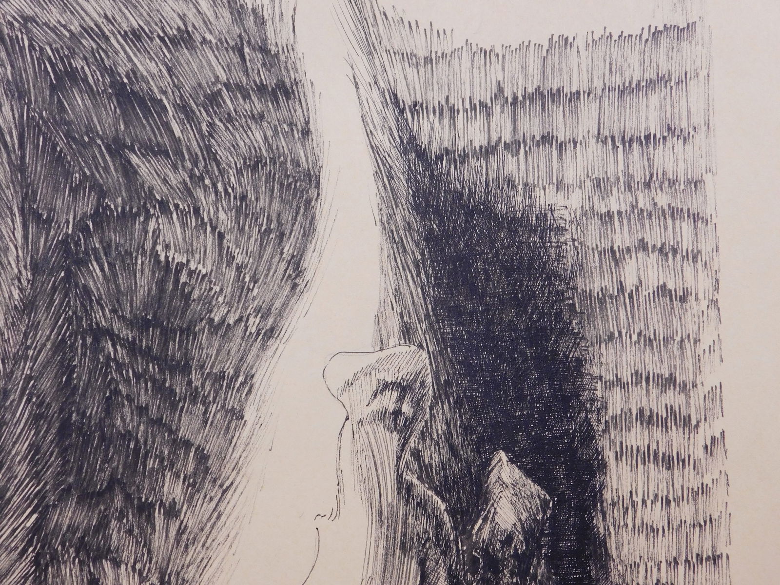 John Thompson: Three Figures with Trees - 8