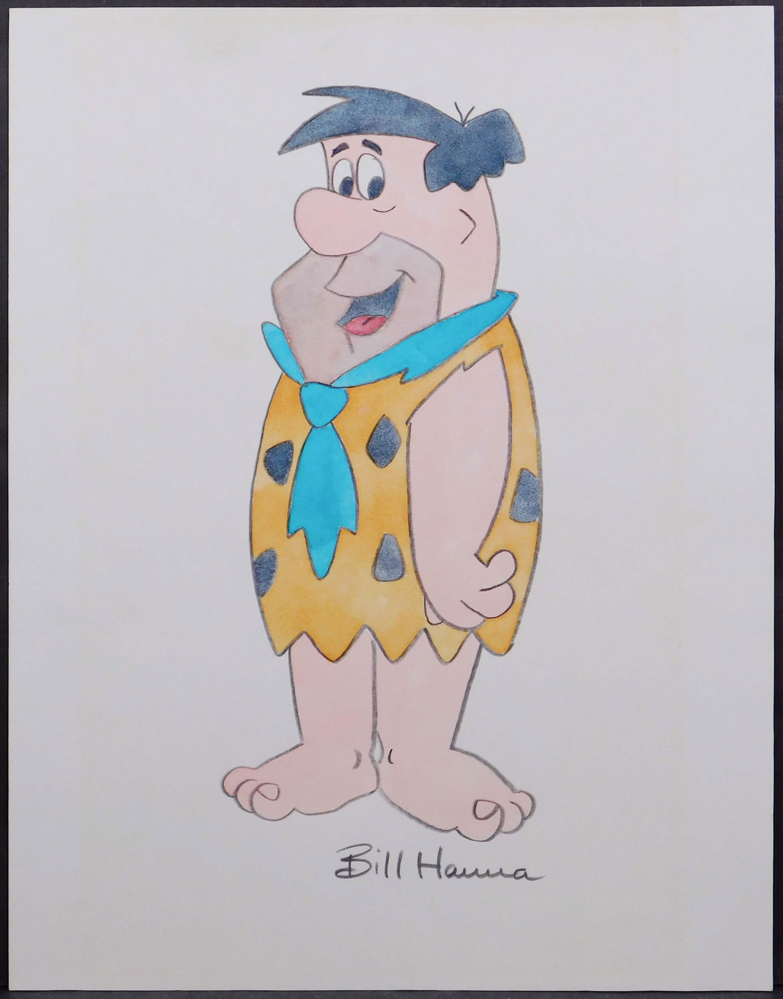 William Hanna , manner of: Fred Flintstone (1 of 8)
