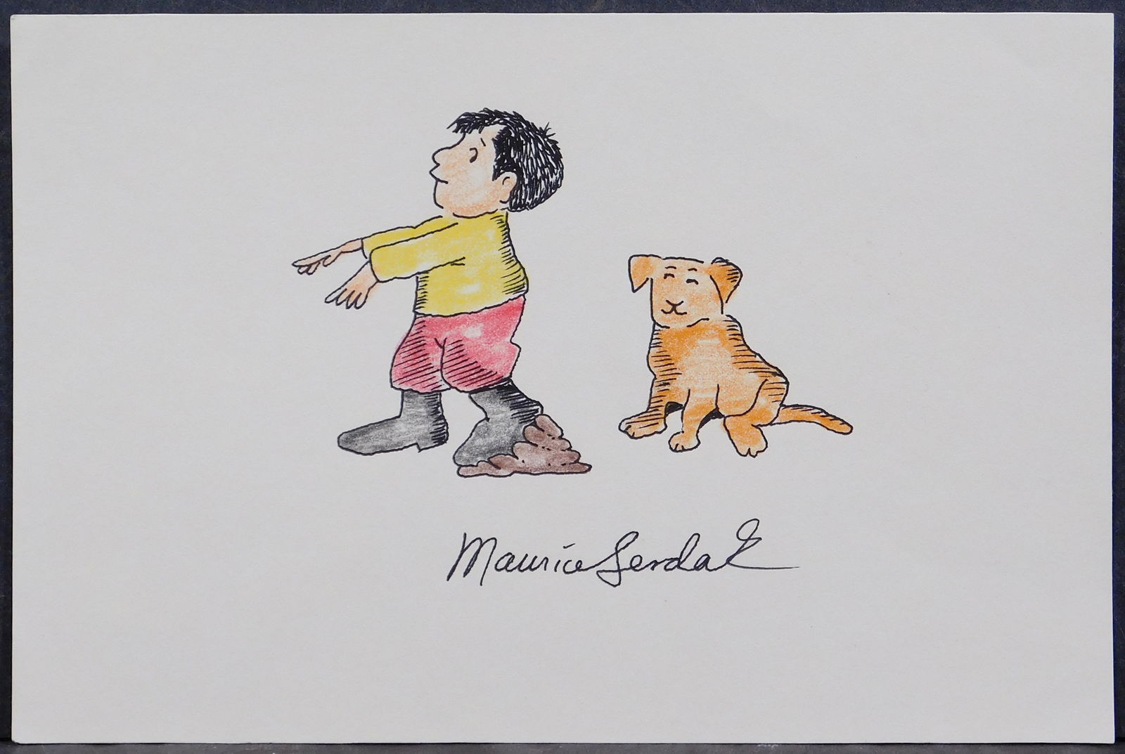 After Maurice Bernard Sendak: Some Swell Pup (1 of 7)