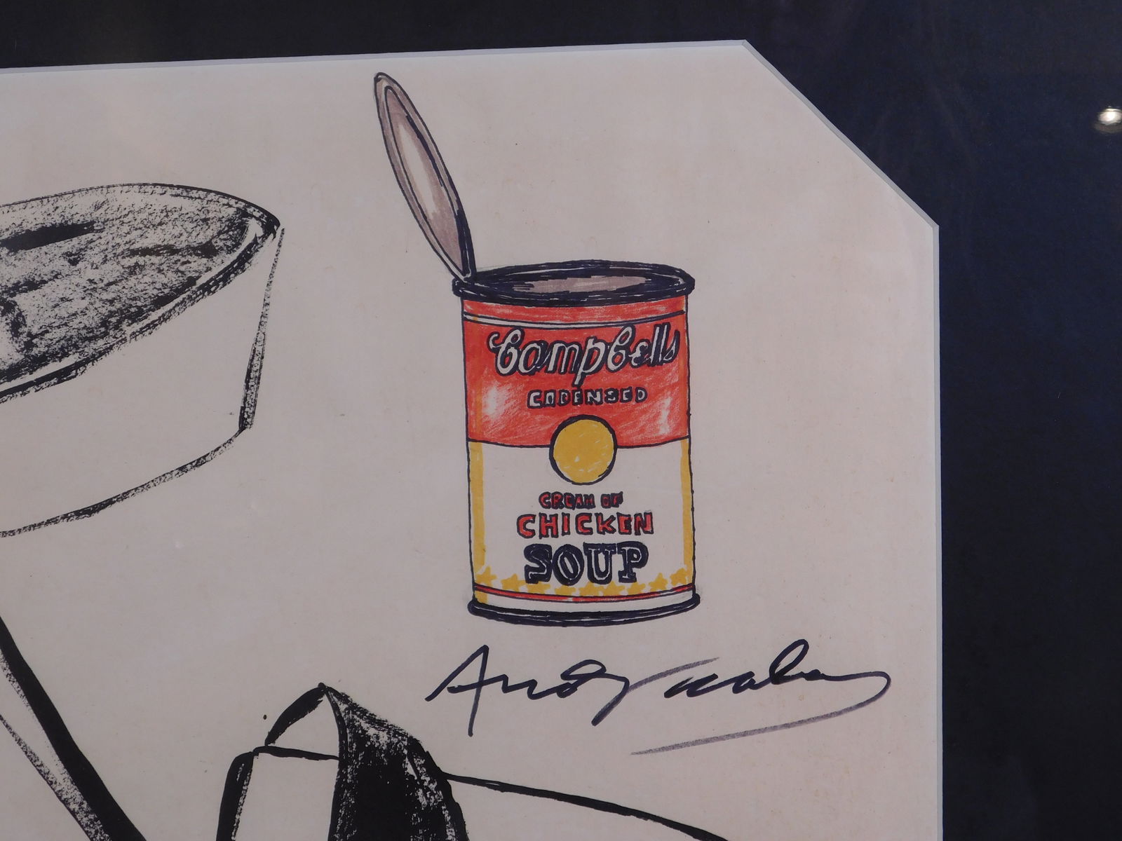 Andy Warhol, Attributed: Signed Exhibition Poster - 2