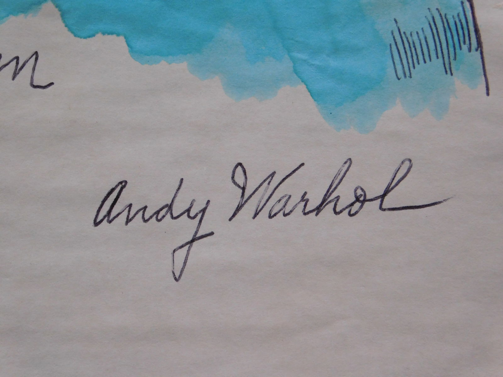 Andy Warhol, attributed: Sam The Cat - 2