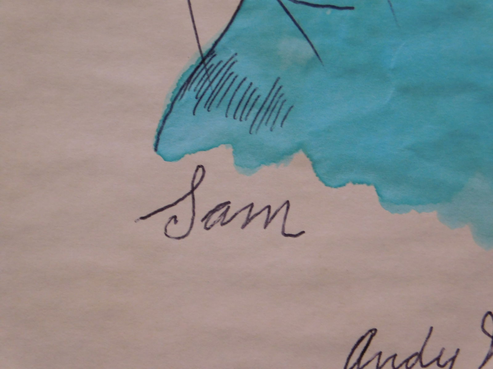 Andy Warhol, attributed: Sam The Cat - 3