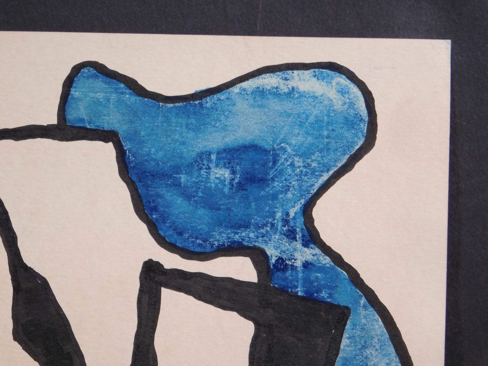 Fernand Leger, Attributed: Oiseau et troncs d'arbre - 3