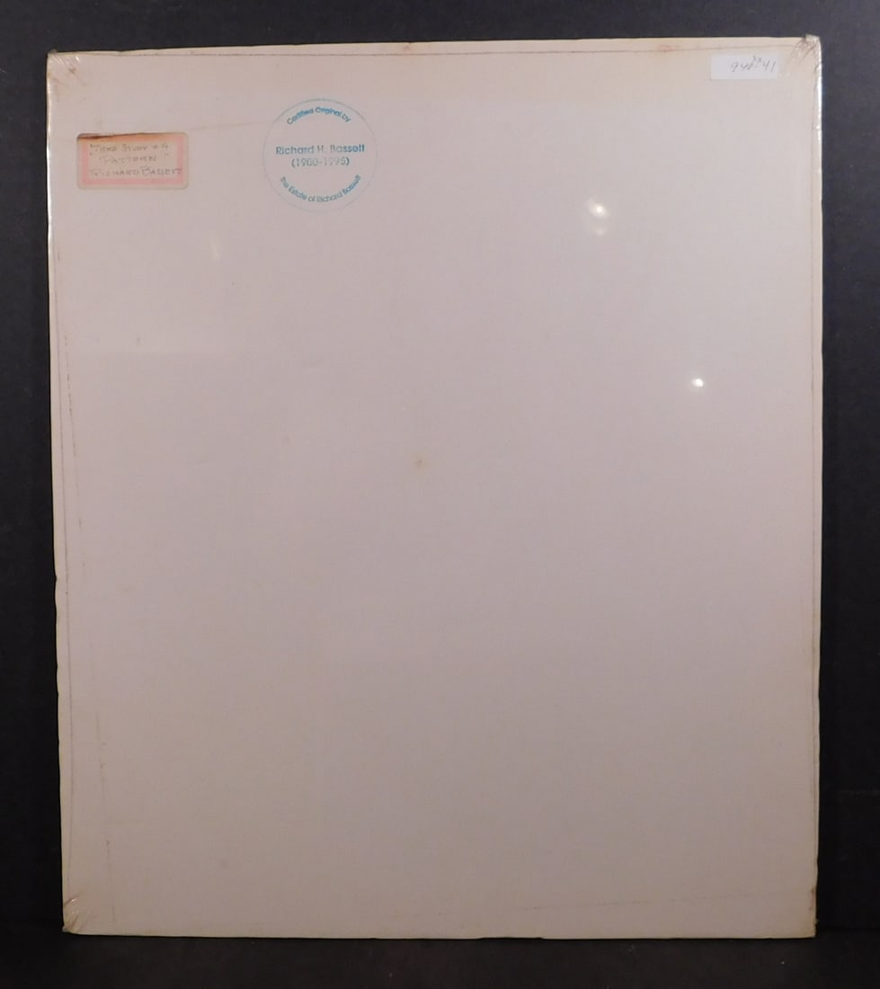 Richard H. Bassett: Tree Study #4 Pattern - 8