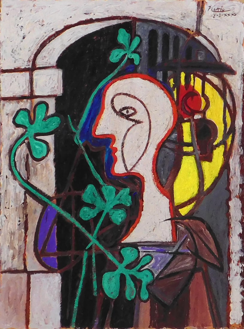 Style of Pablo Picasso: La lampe (1 of 11)