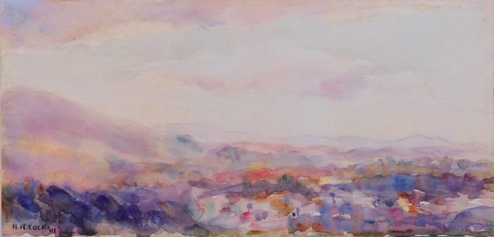Ada Augusta Cole: Watercolor Landscape (1 of 9)