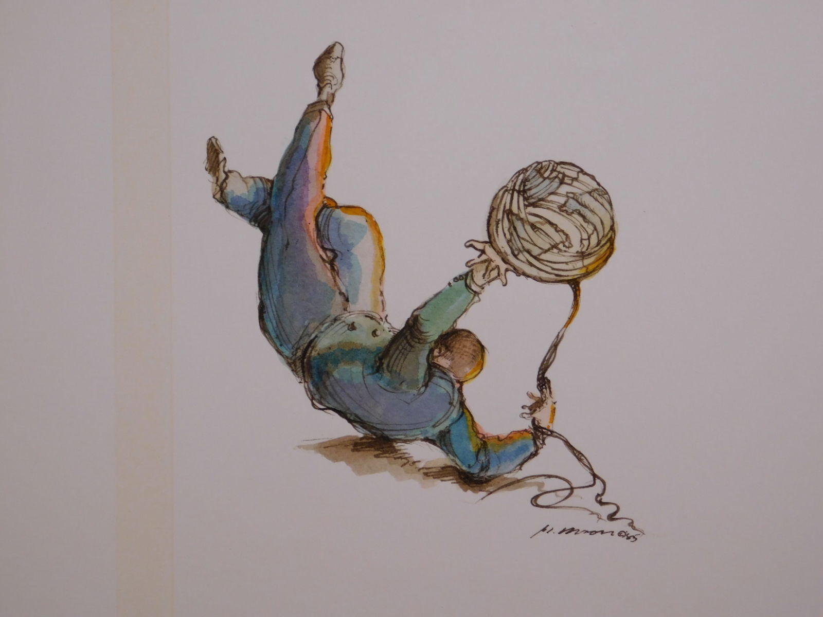 Man Falling on Back - 2