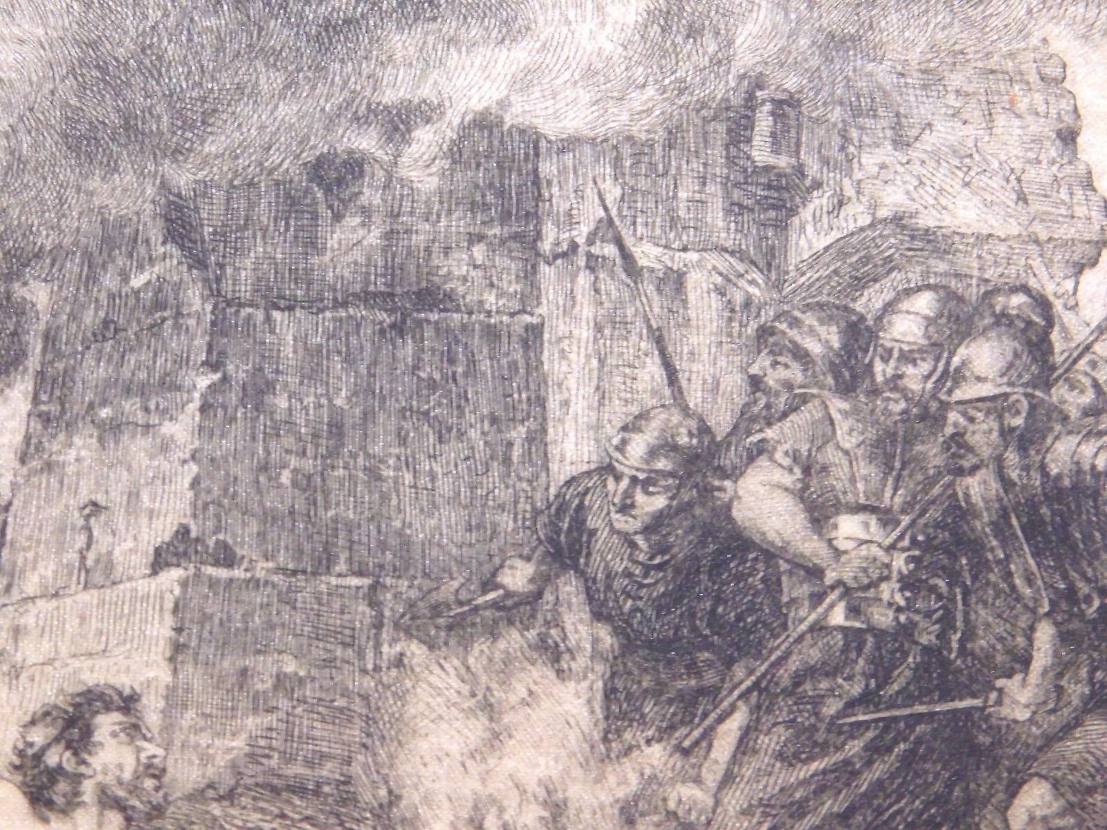 Classical Scene on Satin - 4