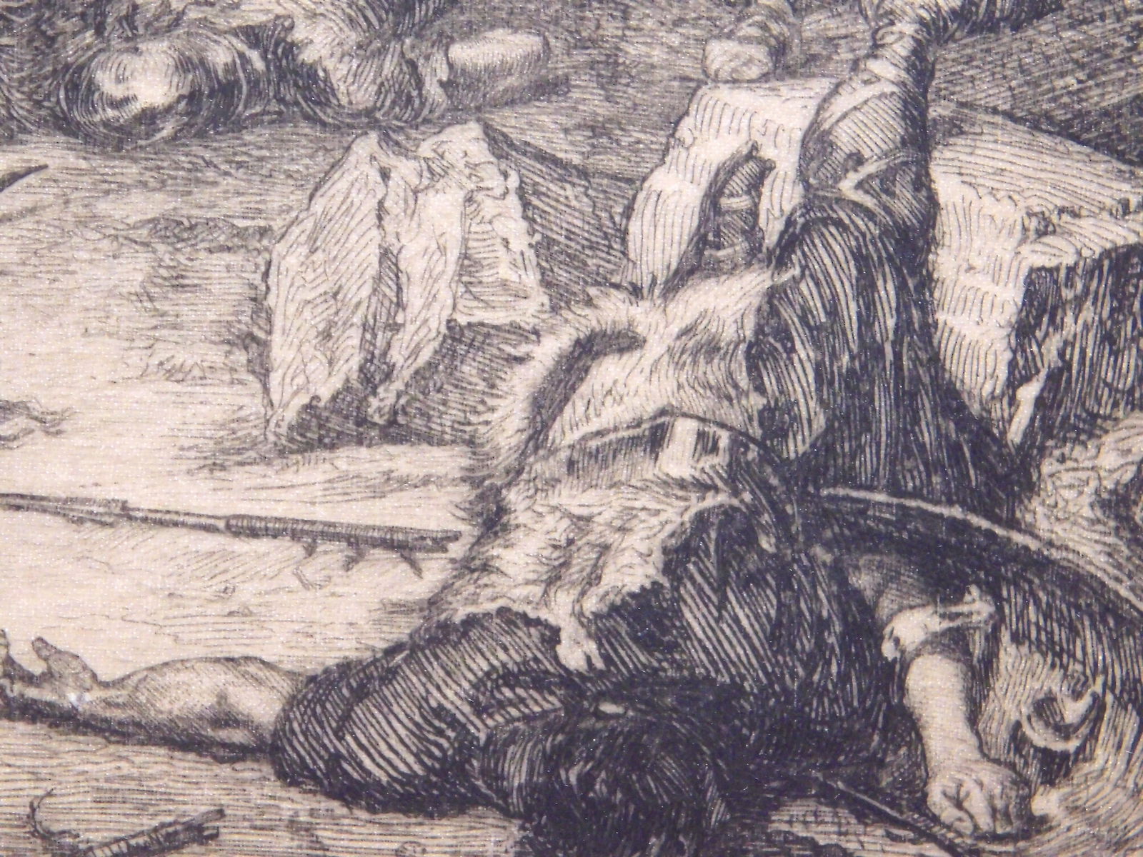 Classical Scene on Satin - 5