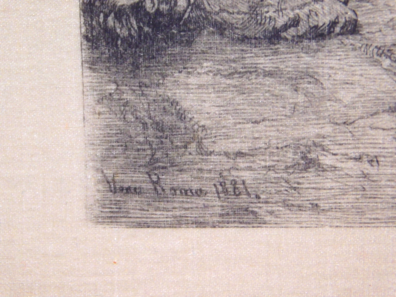 Classical Scene on Satin - 7