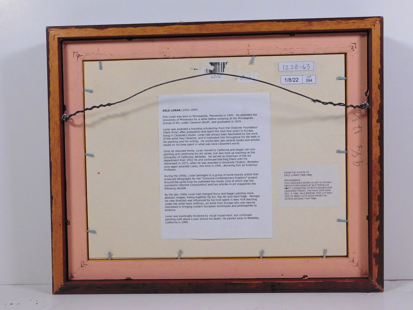 Erle Loran: Desert Landscape - 7