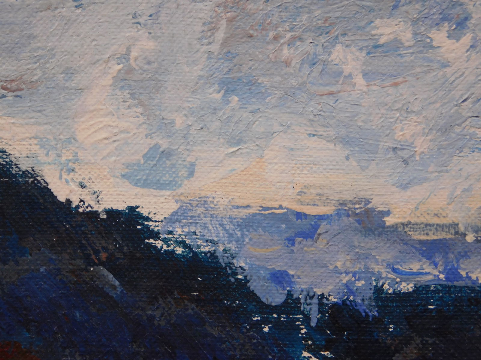 Carl Robert Holty, Attributed: Impressionist Winter Landscape - 5