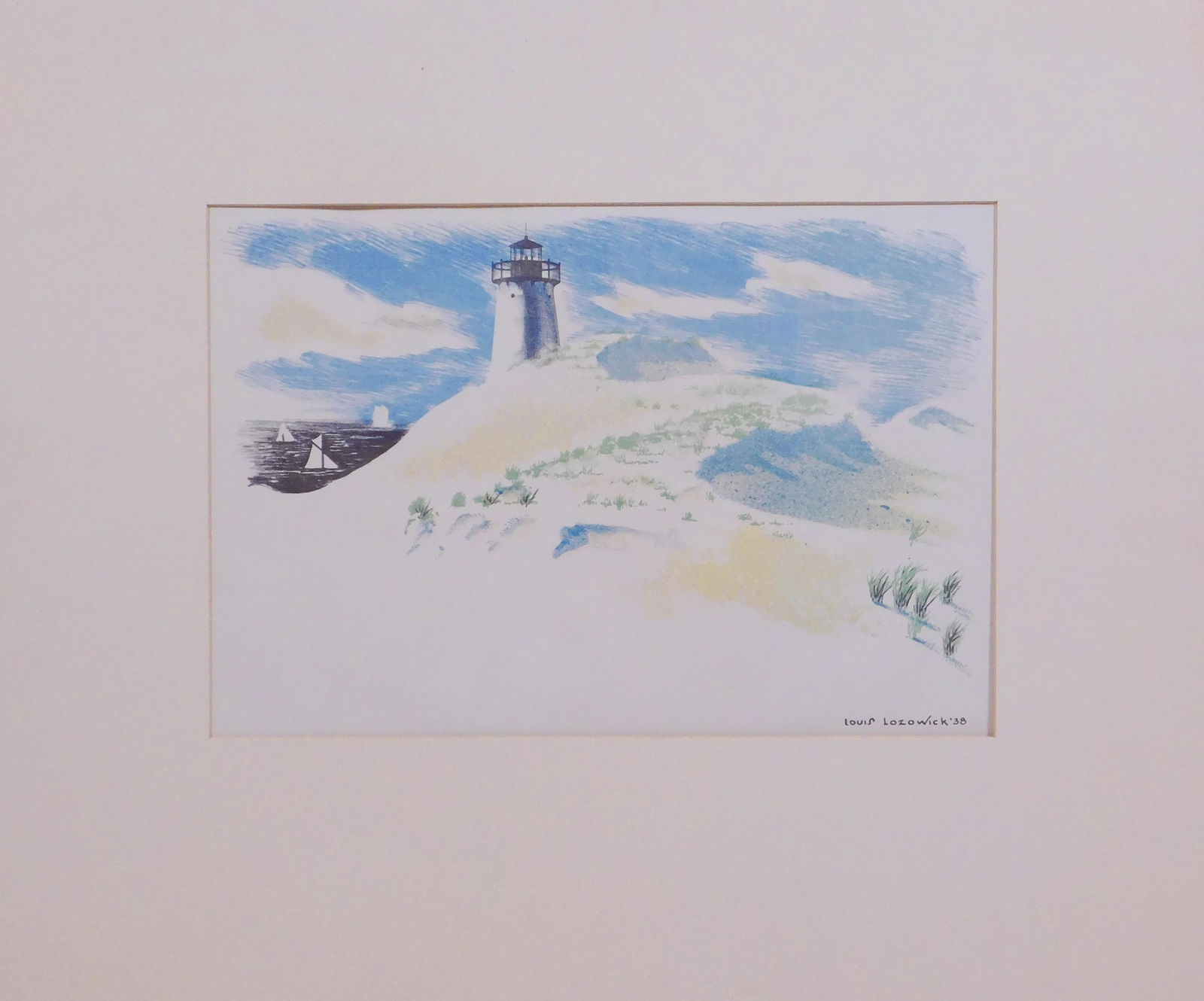 Louis Lozowick : Lighthouse (1 of 7)
