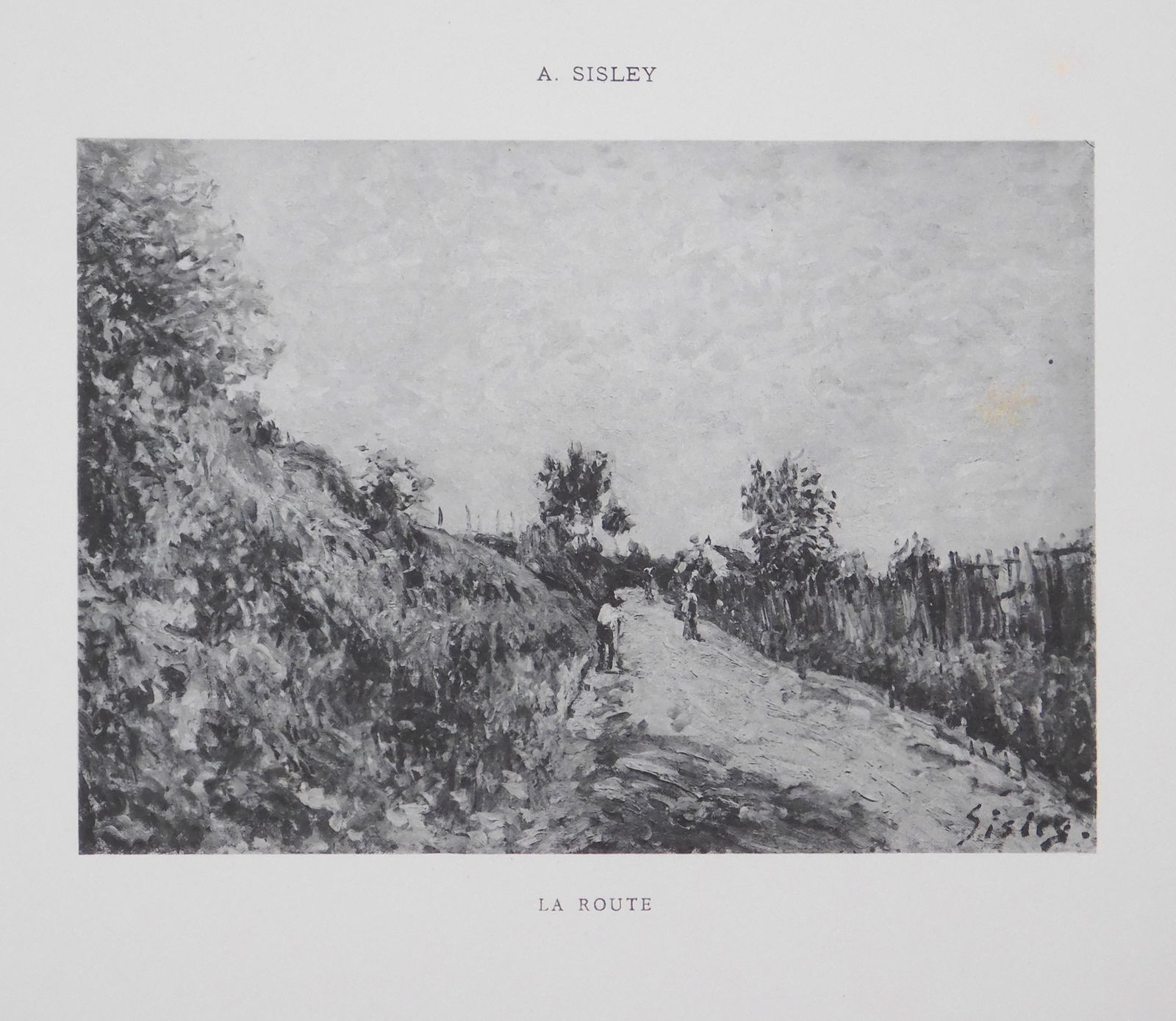 Alfred Sisley: La Route (1 of 5)