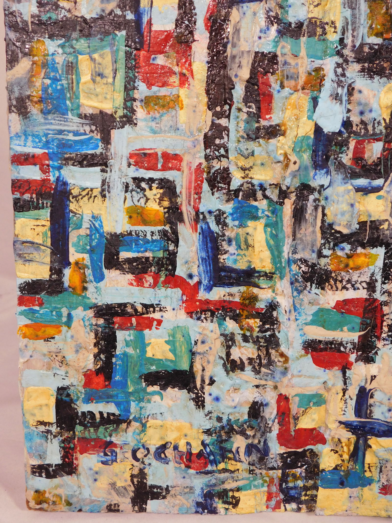 George Chann Attributed: Abstract Painting - 11