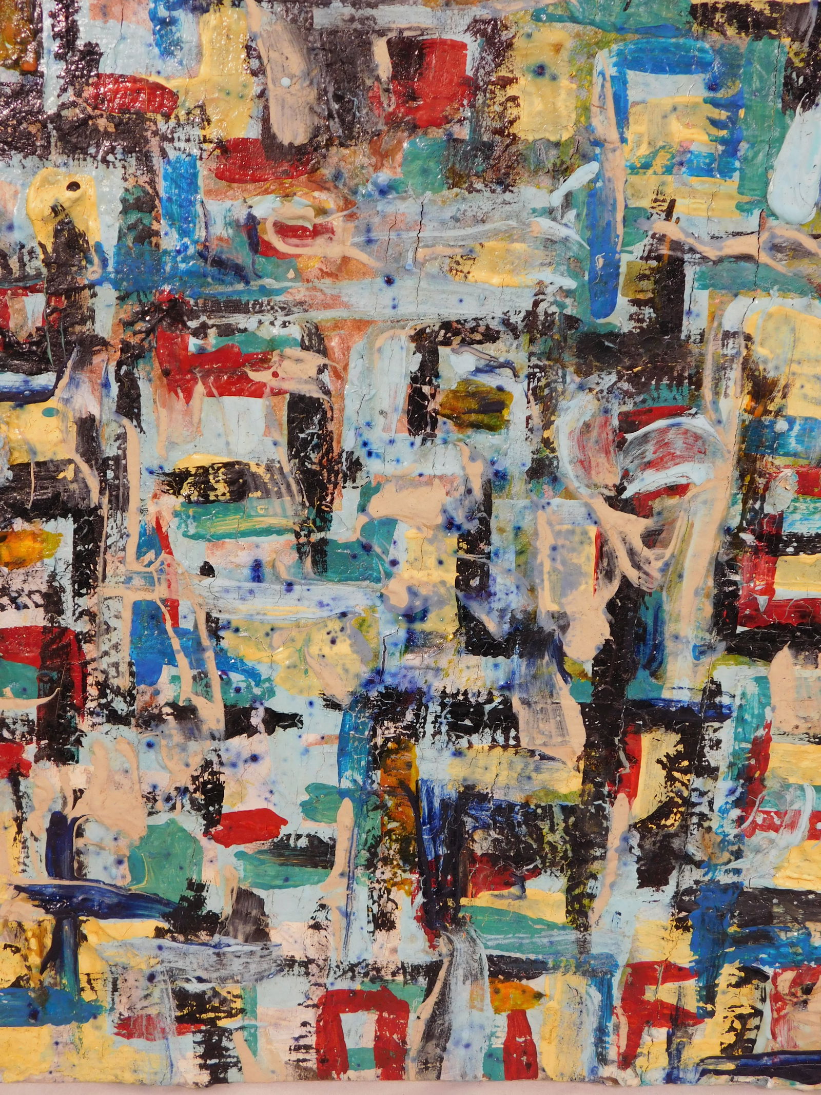 George Chann Attributed: Abstract Painting - 12