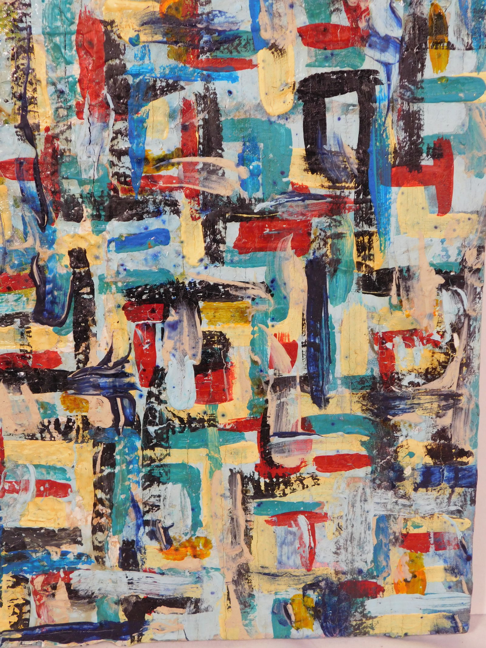 George Chann Attributed: Abstract Painting - 13