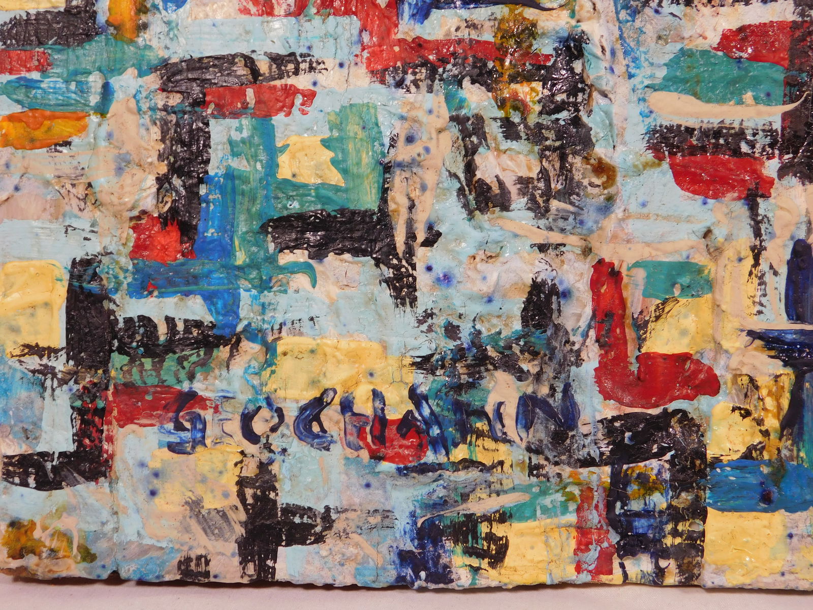 George Chann Attributed: Abstract Painting - 14