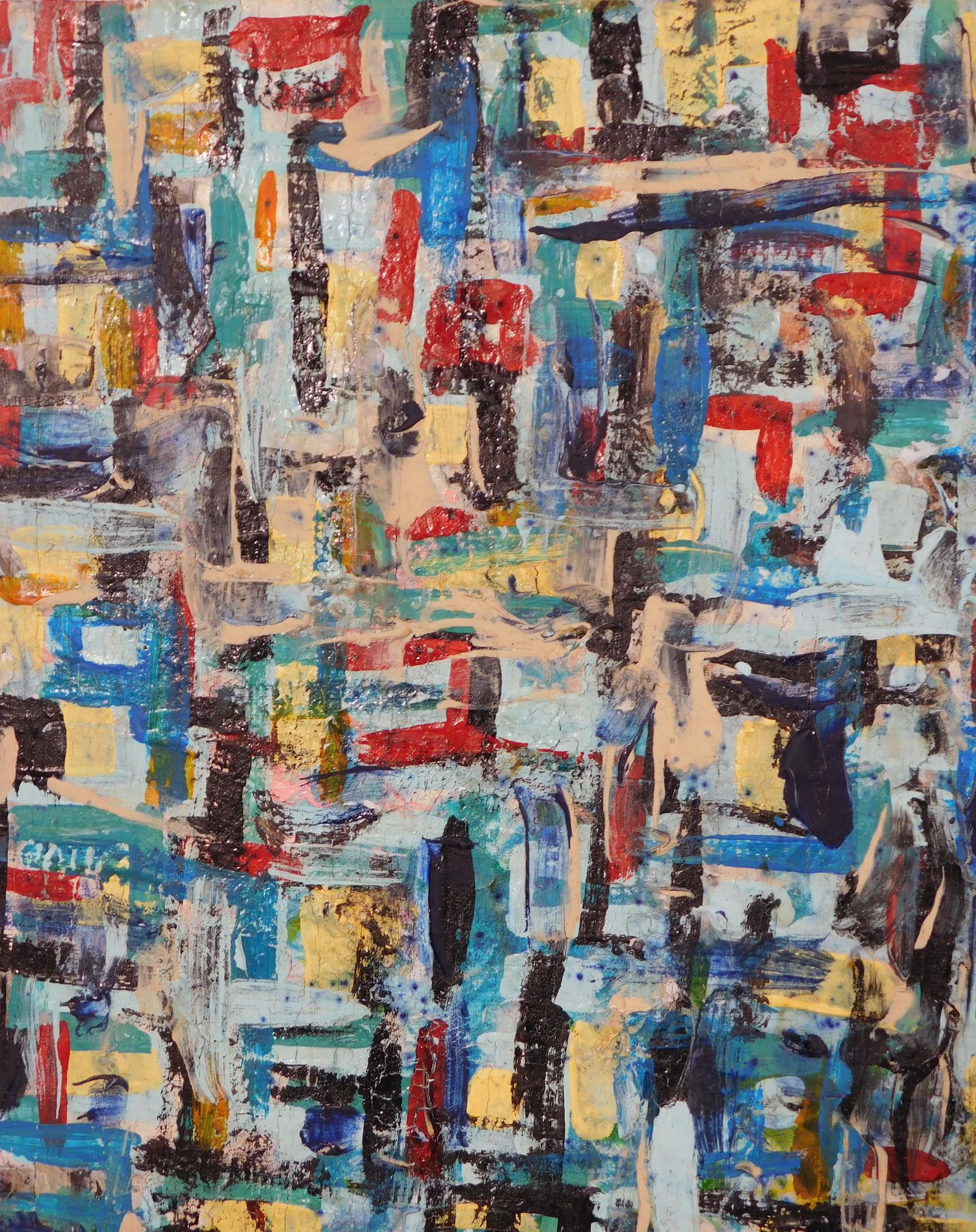 George Chann Attributed: Abstract Painting - 5