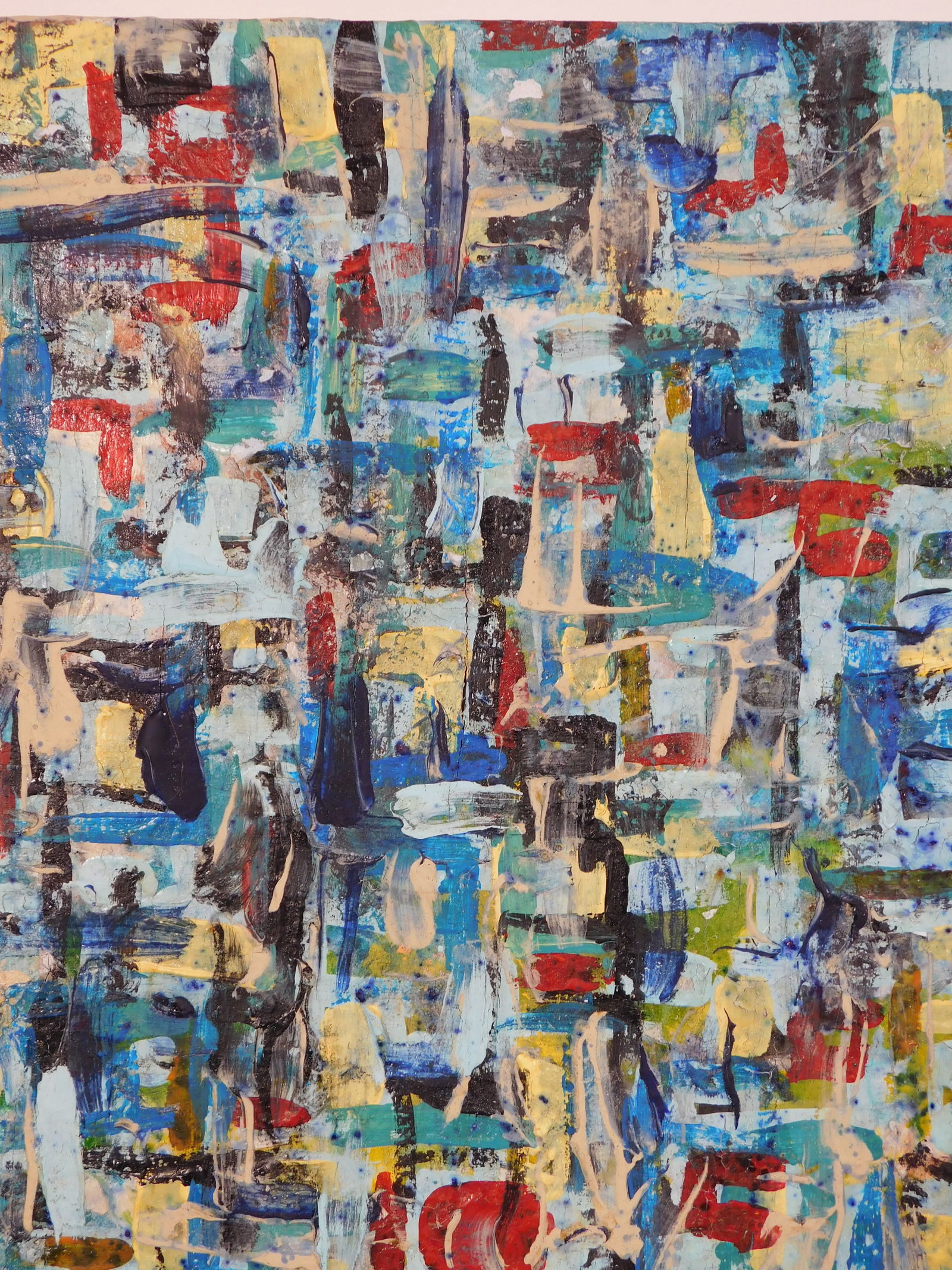 George Chann Attributed: Abstract Painting - 6