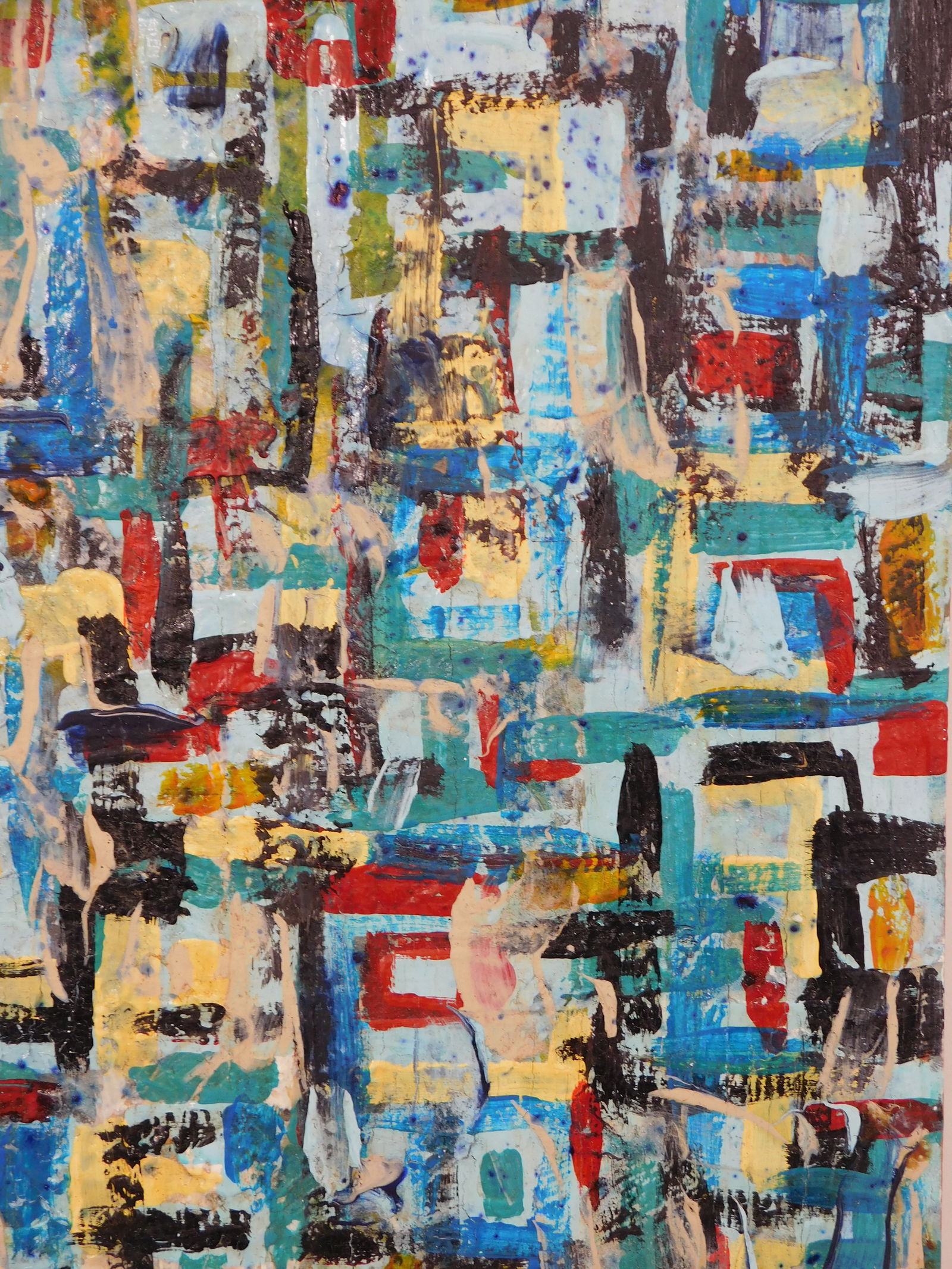 George Chann Attributed: Abstract Painting - 8