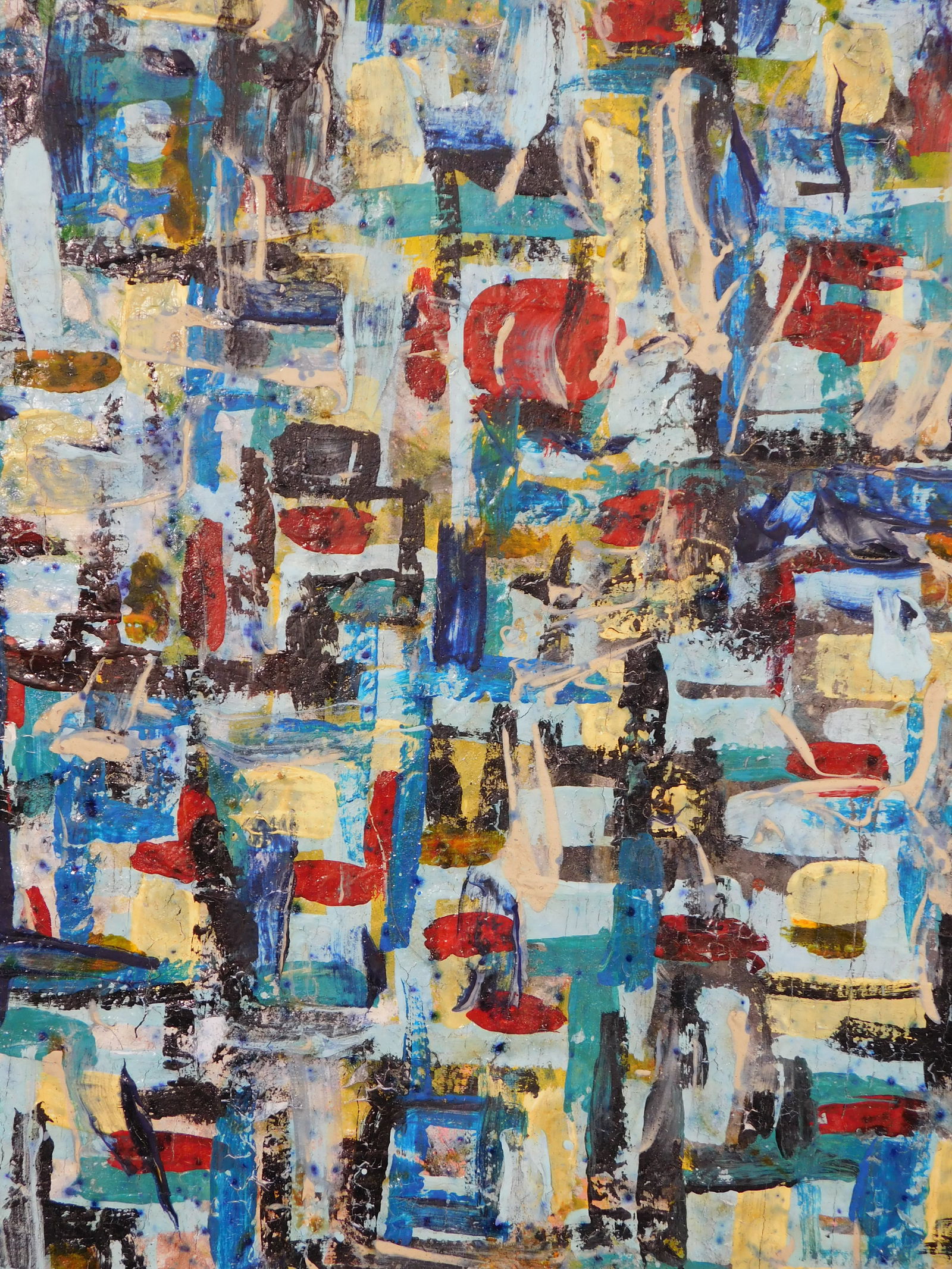 George Chann Attributed: Abstract Painting - 9