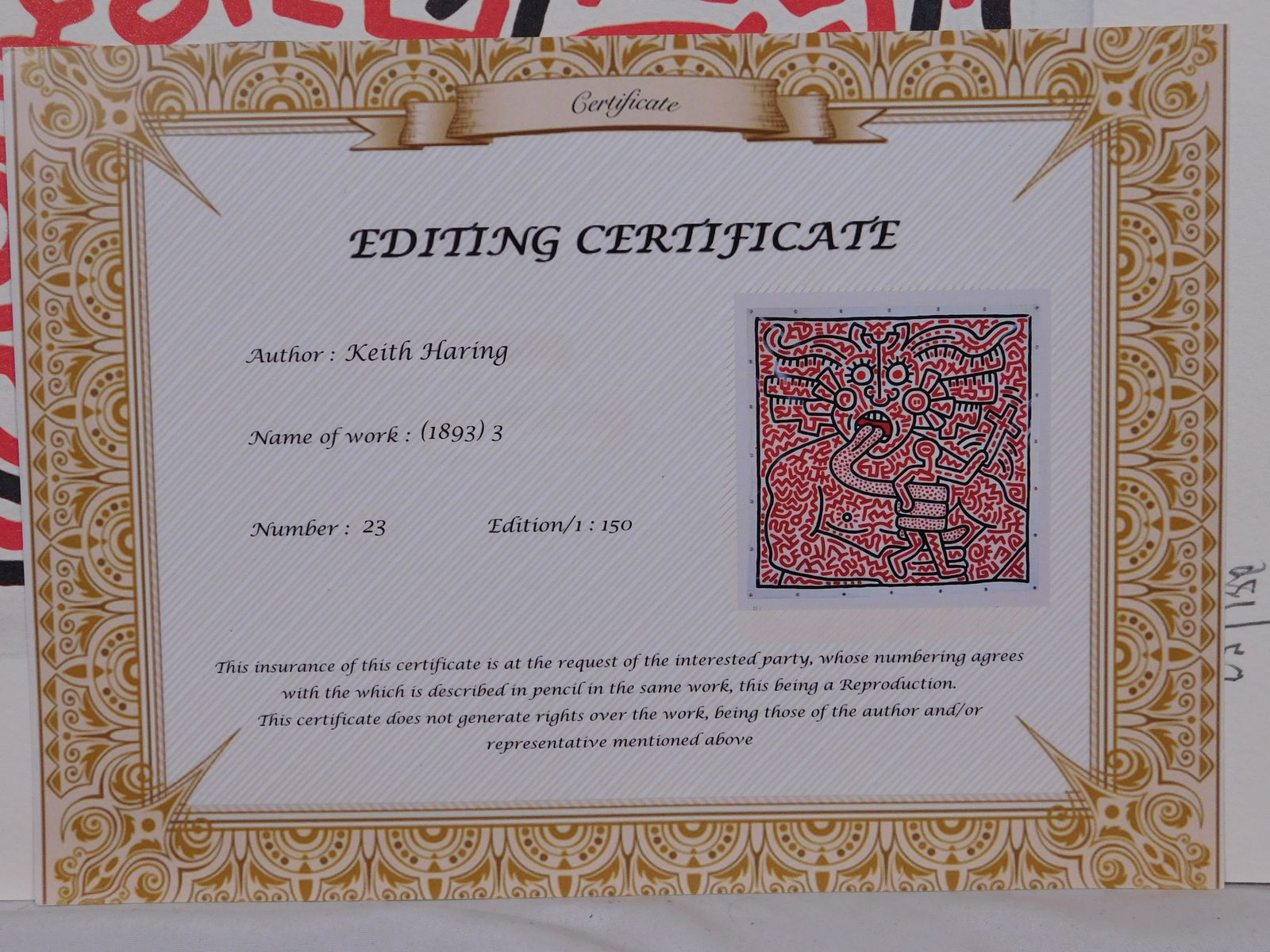 Keith Haring, After: Medusa - 10