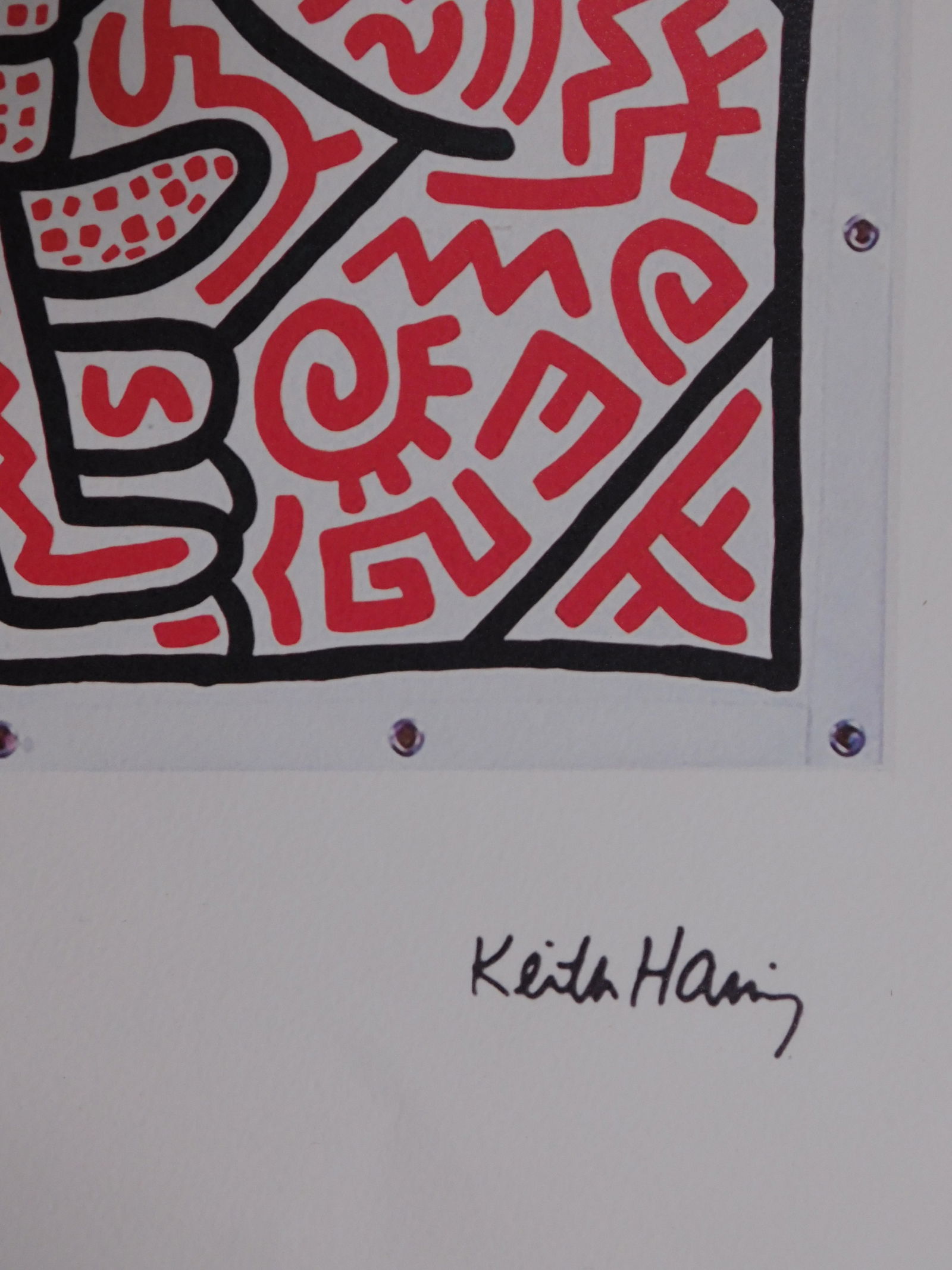 Keith Haring, After: Medusa - 3