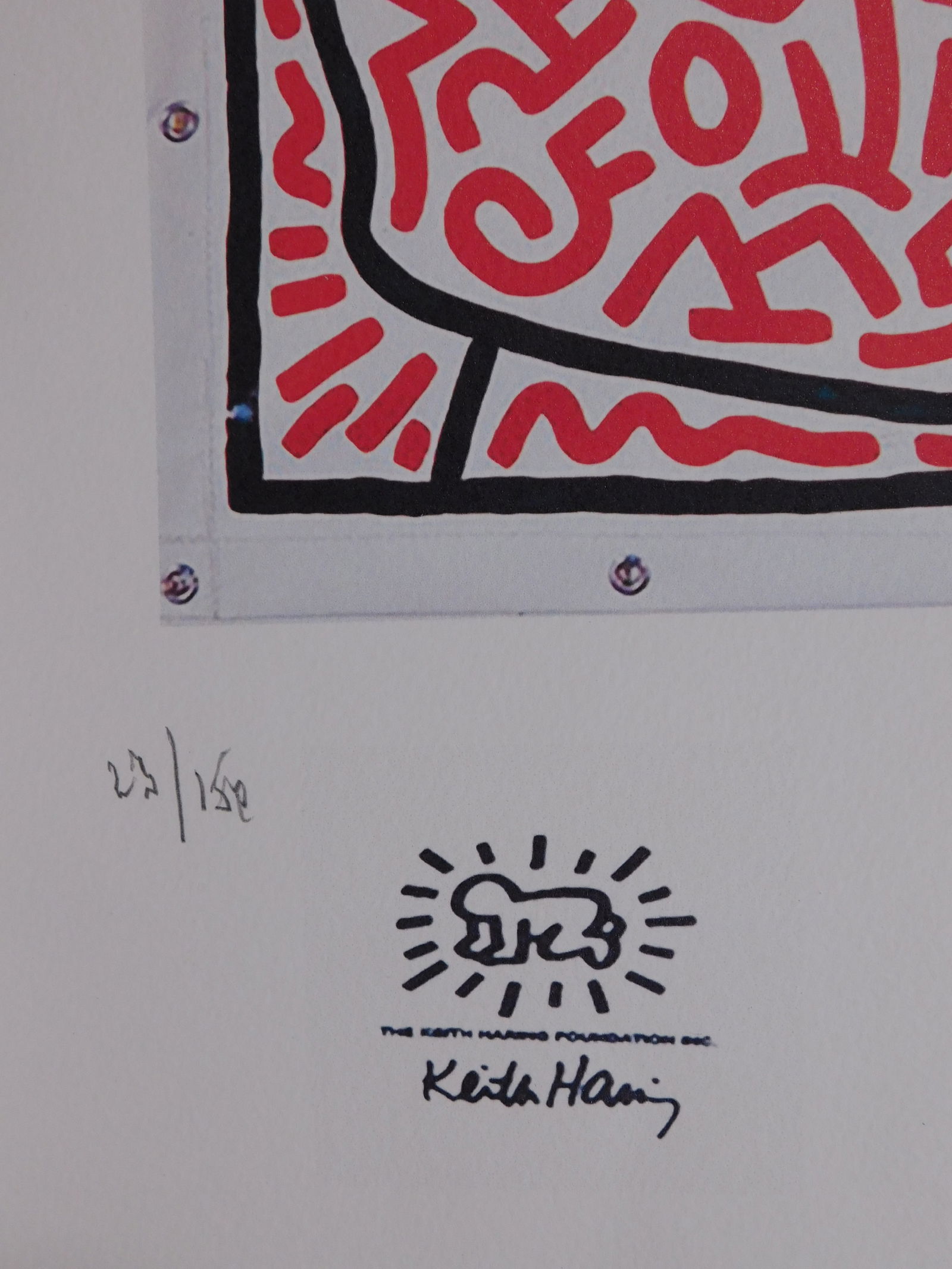Keith Haring, After: Medusa - 4