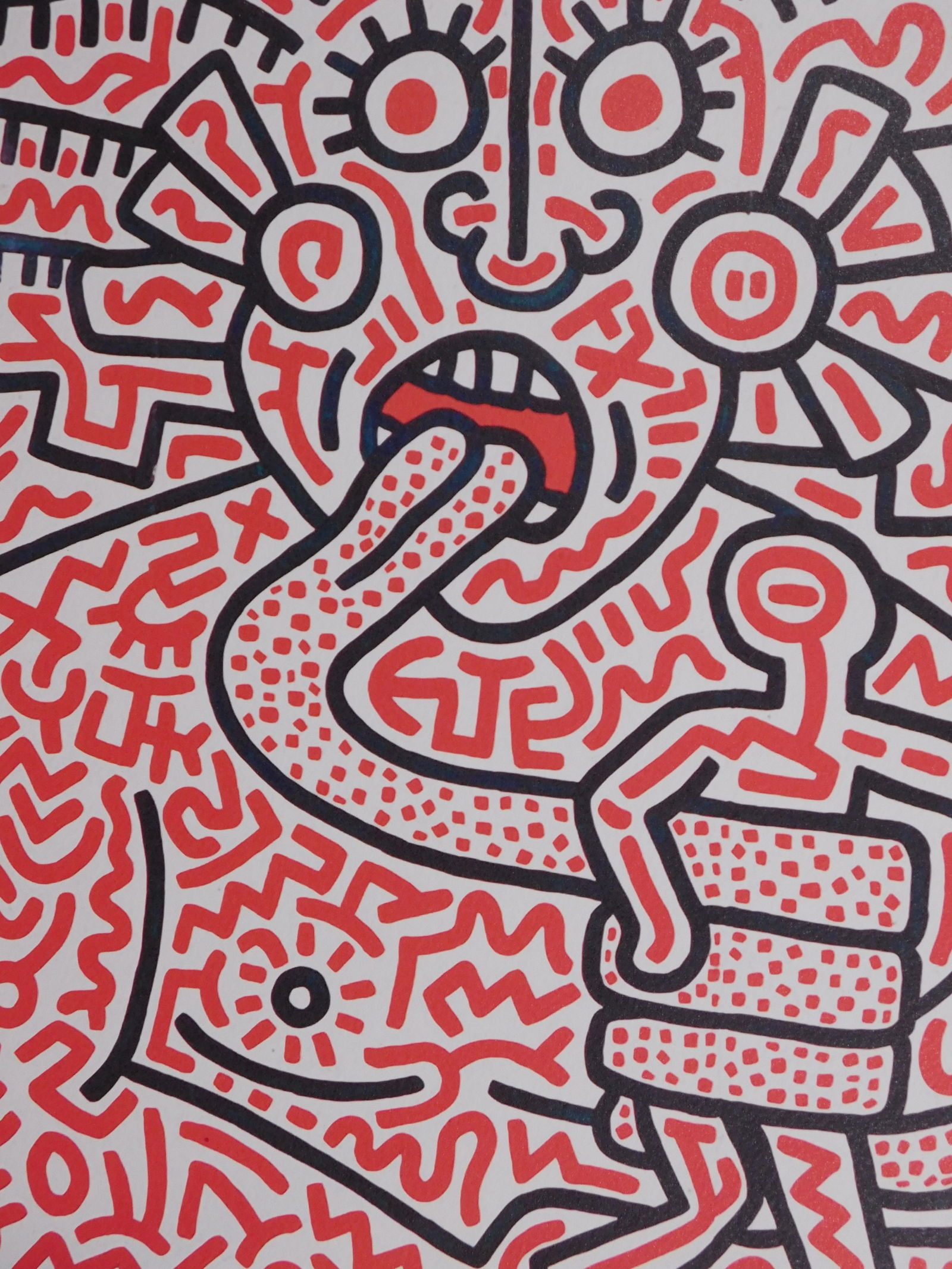 Keith Haring, After: Medusa - 5