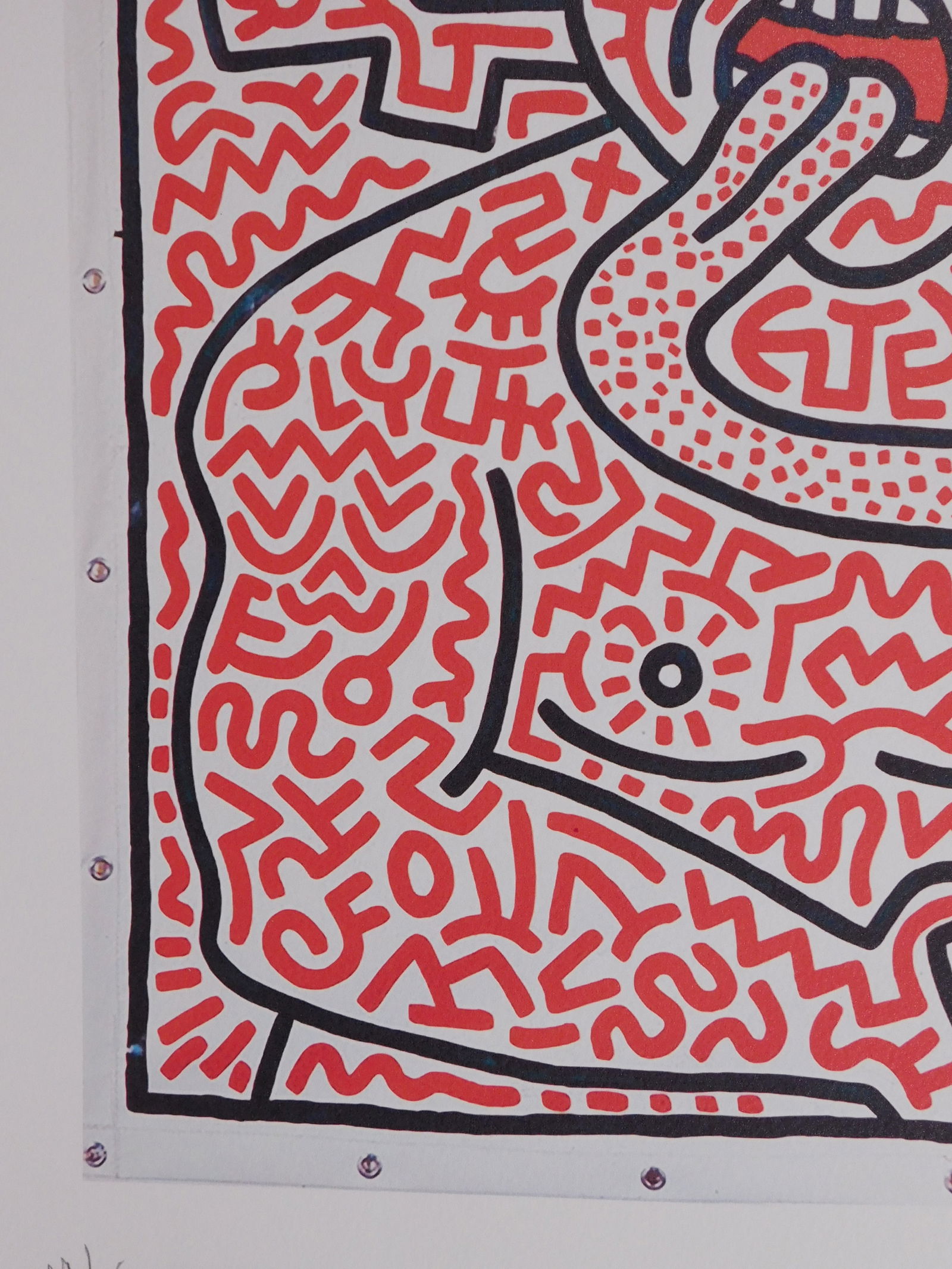 Keith Haring, After: Medusa - 9