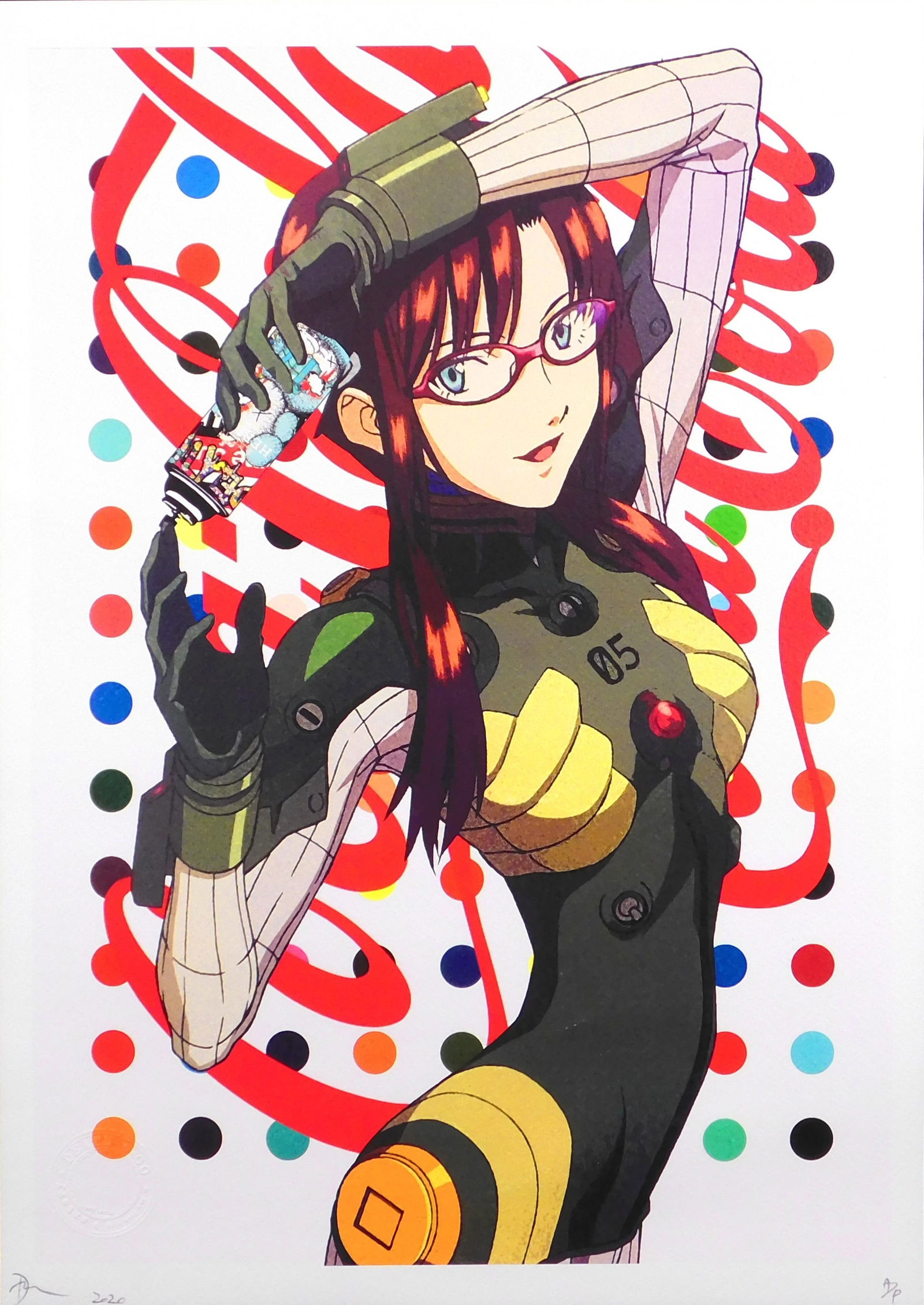 Death NYC: Coca-Cola Mari Makinami: Death NYC (American Contemporary): Coca-Cola Mari Makinami, 2020. Giclee print, signed, numbered (Artist's Proof) and dated below. This work is accompanied by a certificate of authenticity signed by t