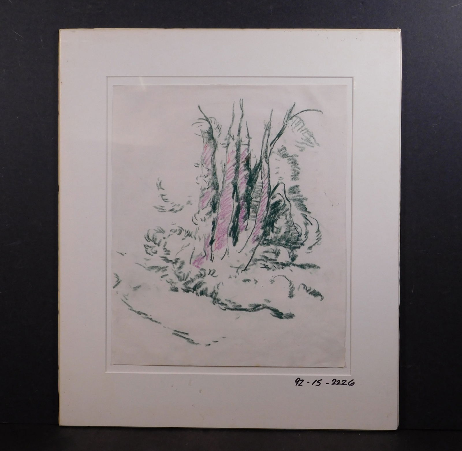 Richard H. Bassett: Tree Study #4 Pattern - 2