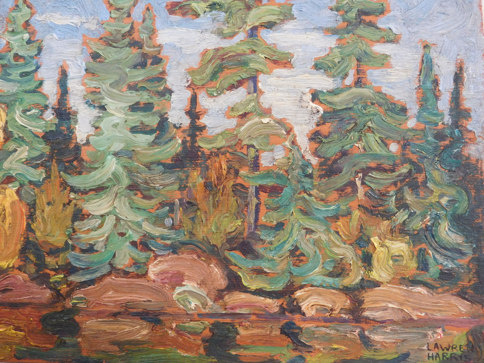 Lawren Harris Attributed: Algoma Sketch - 7