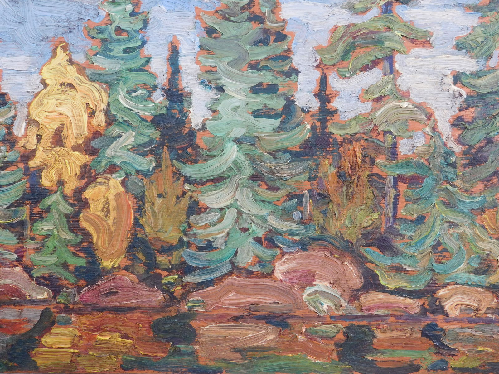 Lawren Harris Attributed: Algoma Sketch - 8