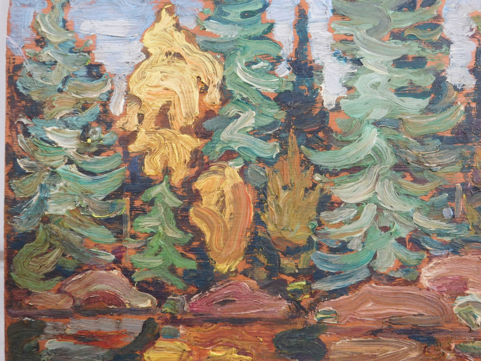 Lawren Harris Attributed: Algoma Sketch - 9