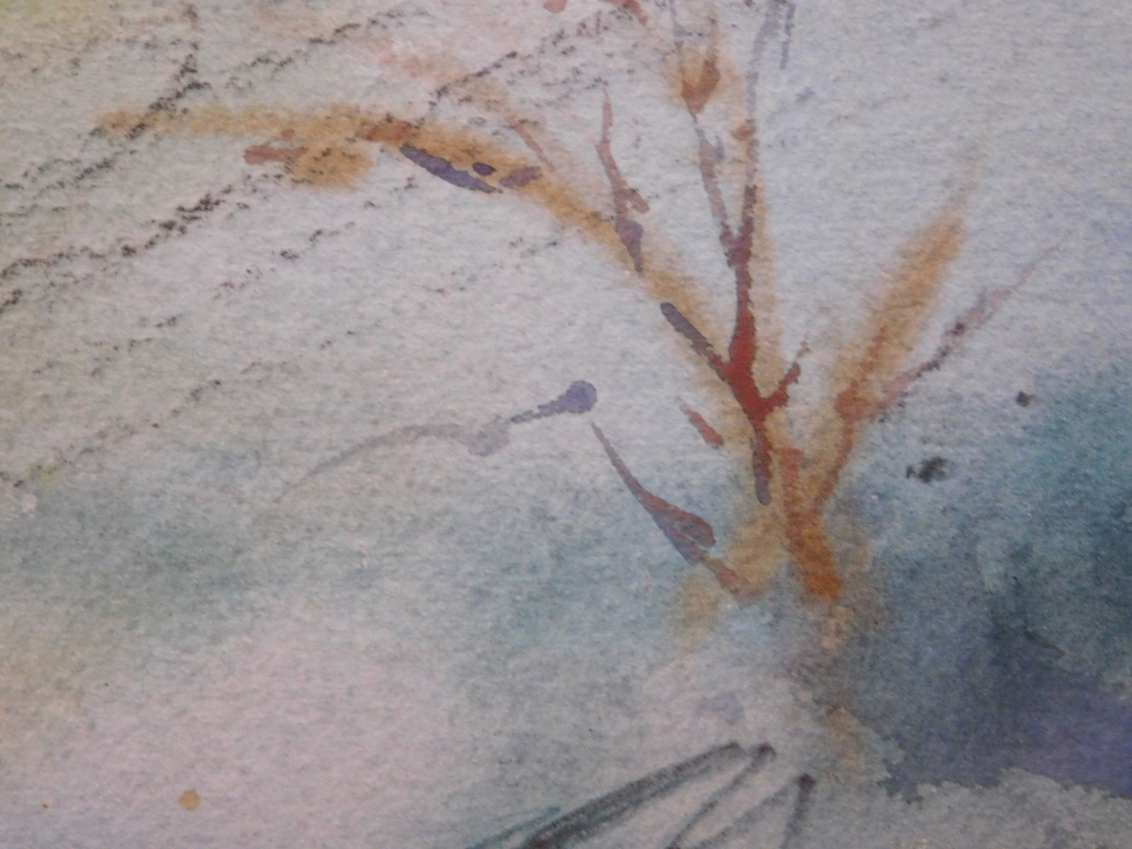 Whitney: Abstract Winter Landscape - 7