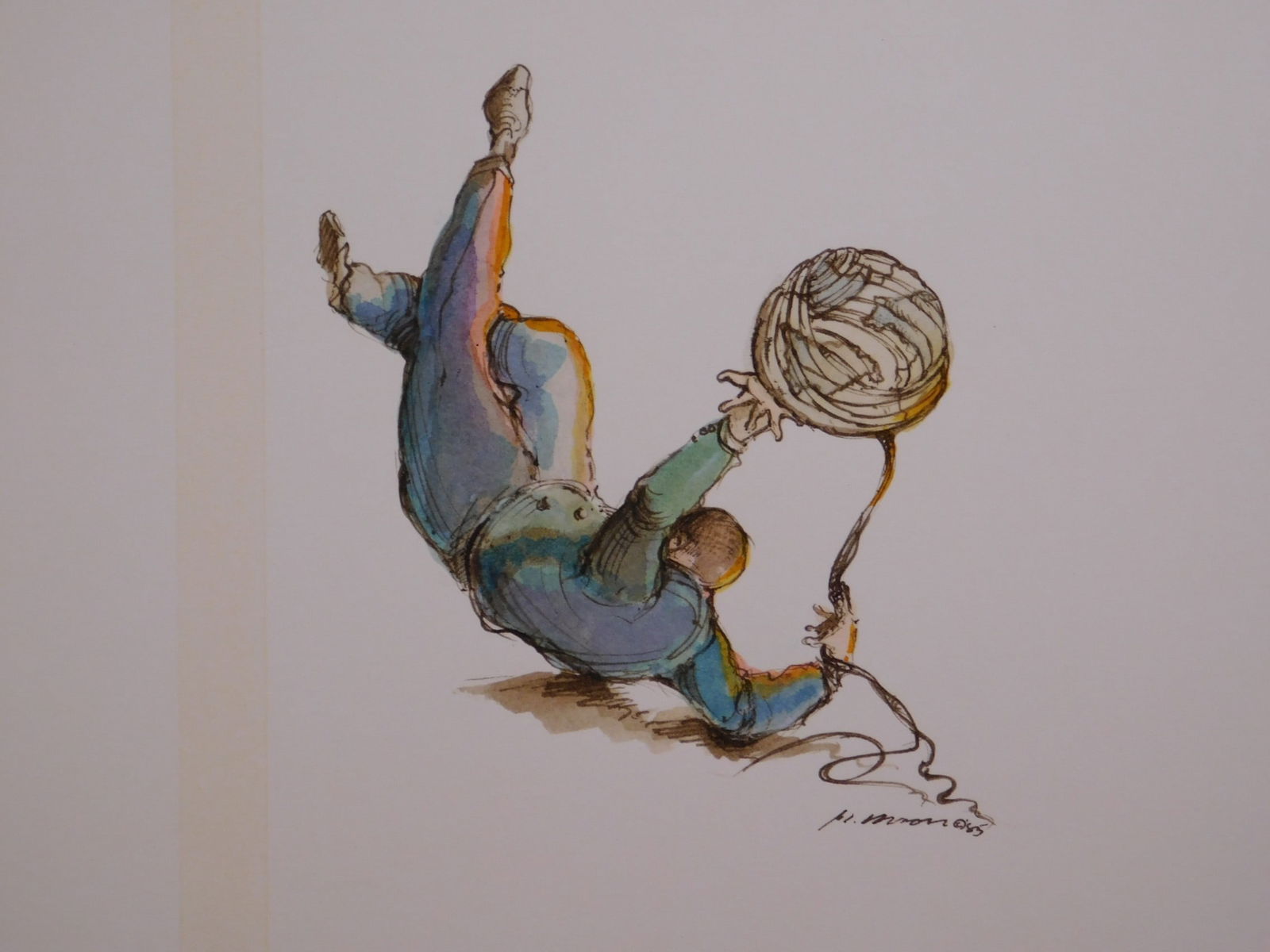 Man Falling on Back - 2